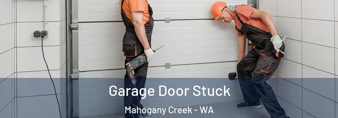 Garage Door Stuck Mahogany Creek - WA