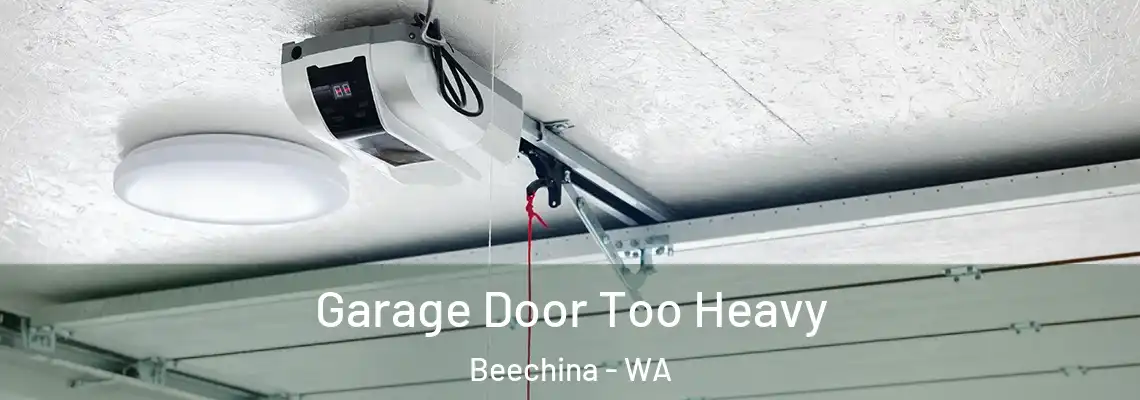 Garage Door Too Heavy Beechina - WA