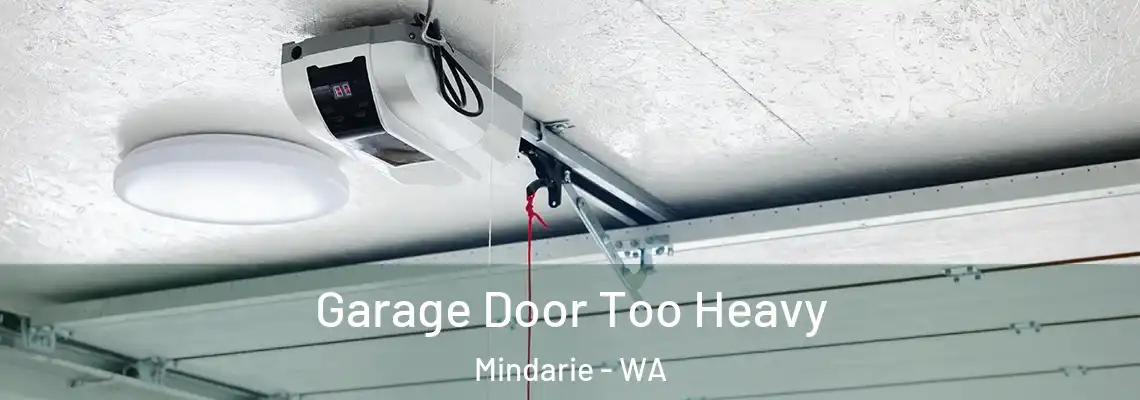  Garage Door Too Heavy Mindarie - WA