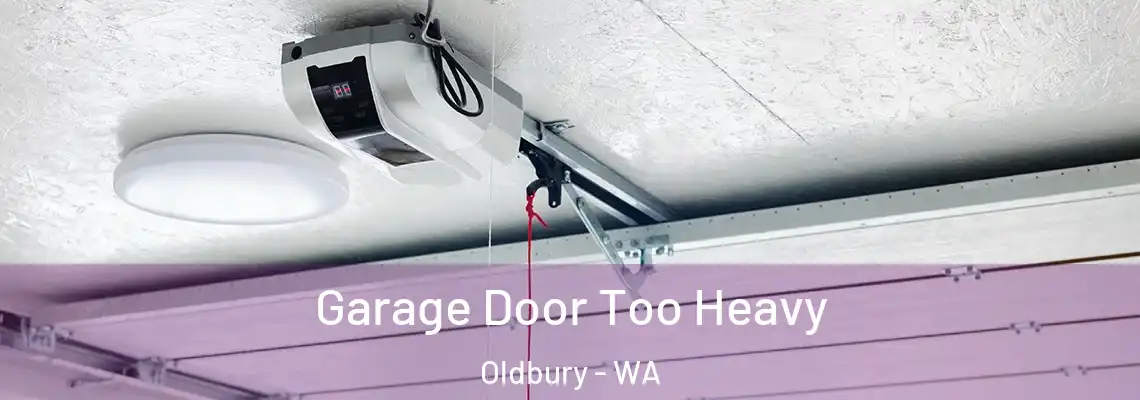  Garage Door Too Heavy Oldbury - WA