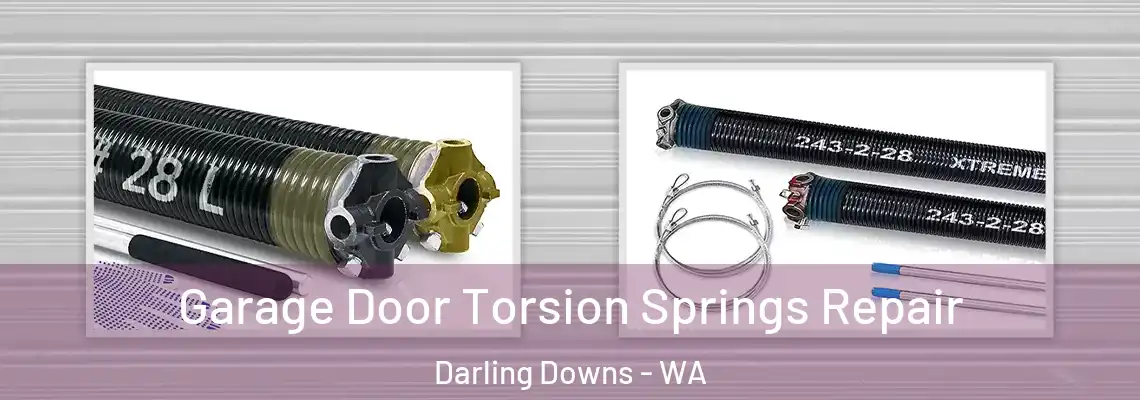 Garage Door Torsion Springs Repair Darling Downs - WA
