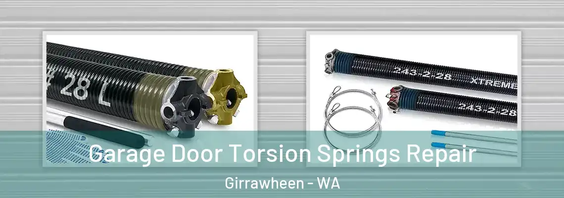 Garage Door Torsion Springs Repair Girrawheen - WA