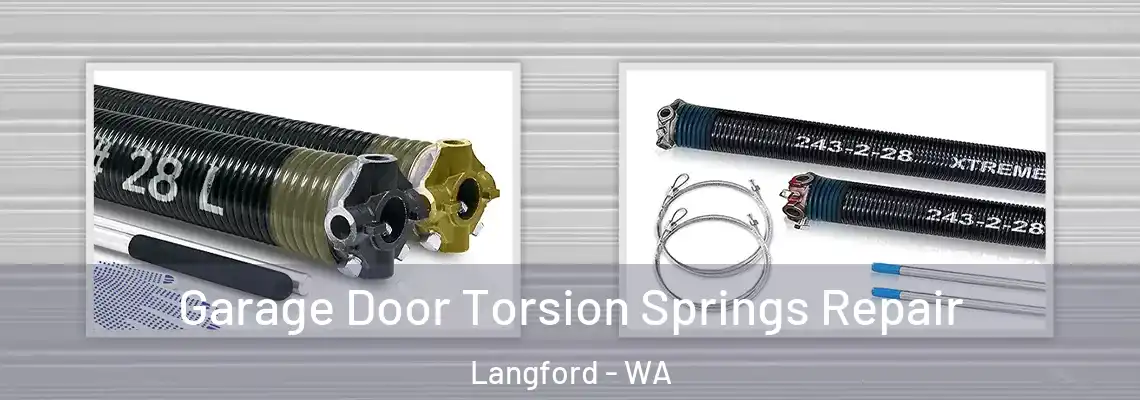 Garage Door Torsion Springs Repair Langford - WA