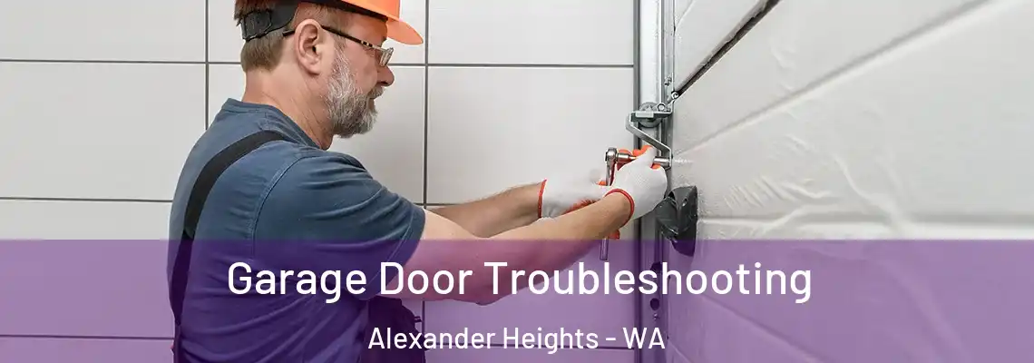 Garage Door Troubleshooting Alexander Heights - WA