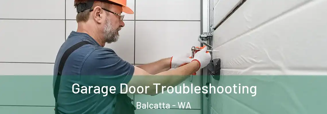 Garage Door Troubleshooting Balcatta - WA