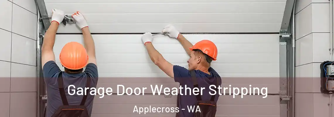 Garage Door Weather Stripping Applecross - WA