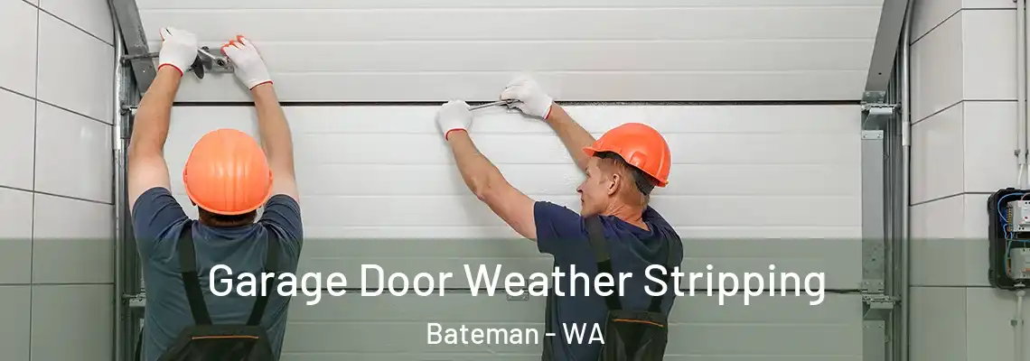 Garage Door Weather Stripping Bateman - WA