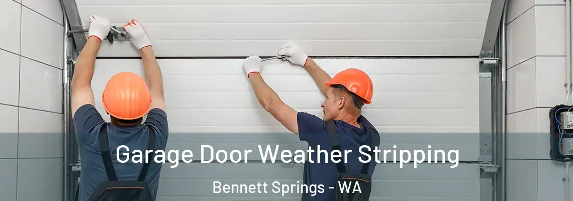 Garage Door Weather Stripping Bennett Springs - WA