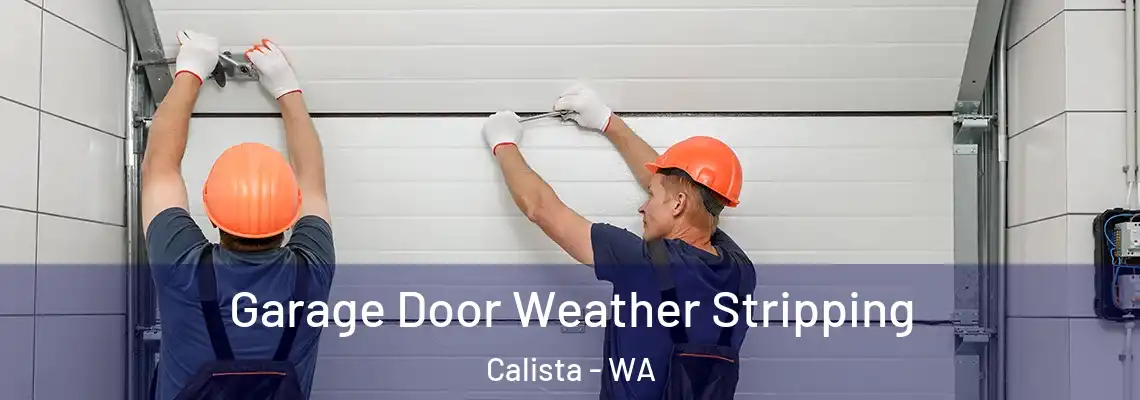 Garage Door Weather Stripping Calista - WA