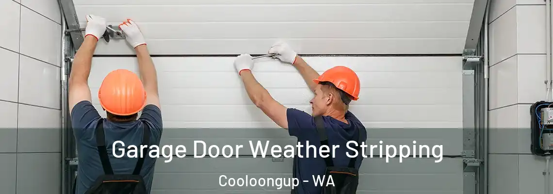 Garage Door Weather Stripping Cooloongup - WA