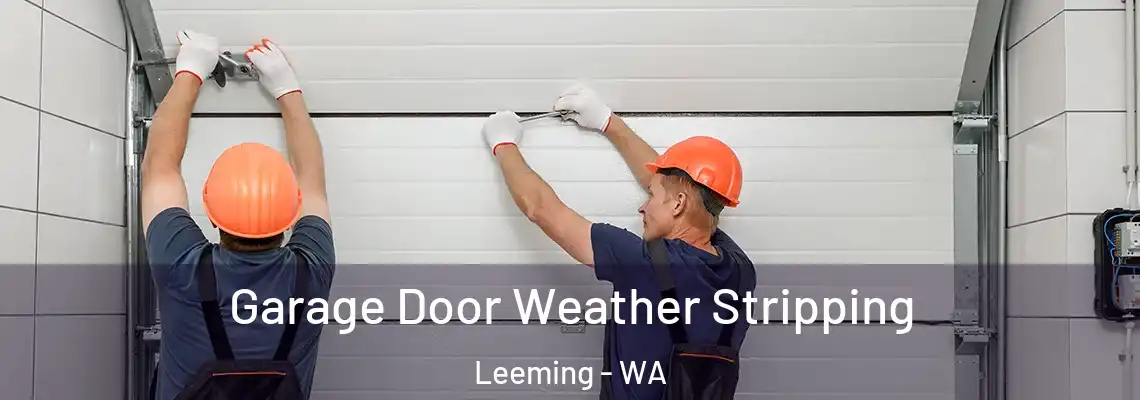 Garage Door Weather Stripping Leeming - WA