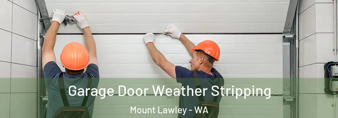Garage Door Weather Stripping Mount Lawley - WA