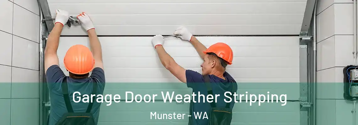 Garage Door Weather Stripping Munster - WA