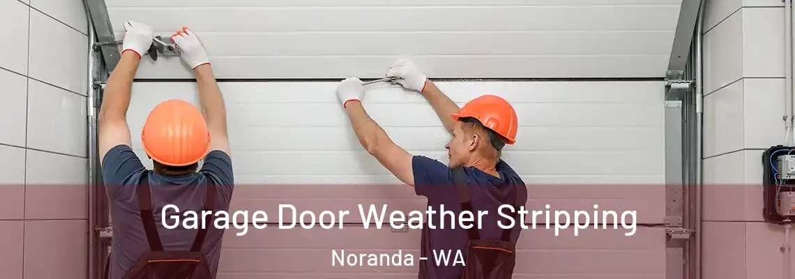 Garage Door Weather Stripping Noranda - WA