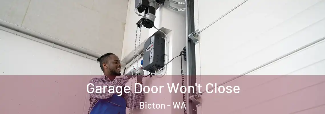 Garage Door Won't Close Bicton - WA