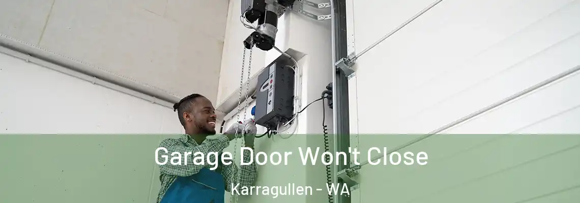 Garage Door Won't Close Karragullen - WA