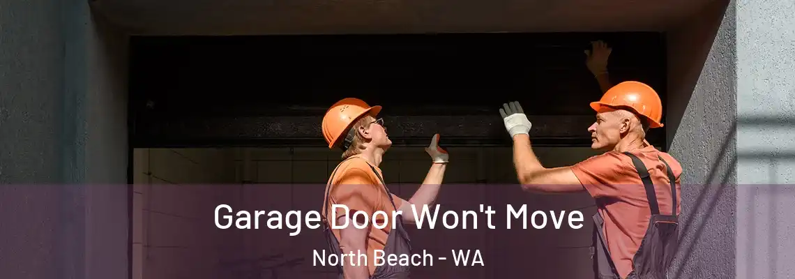 Garage Door Won't Move North Beach - WA