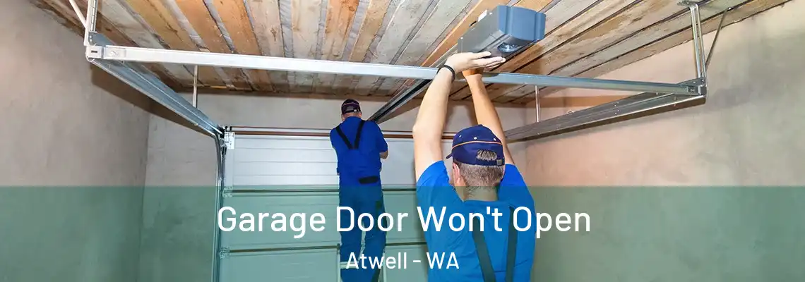 Garage Door Won't Open Atwell - WA