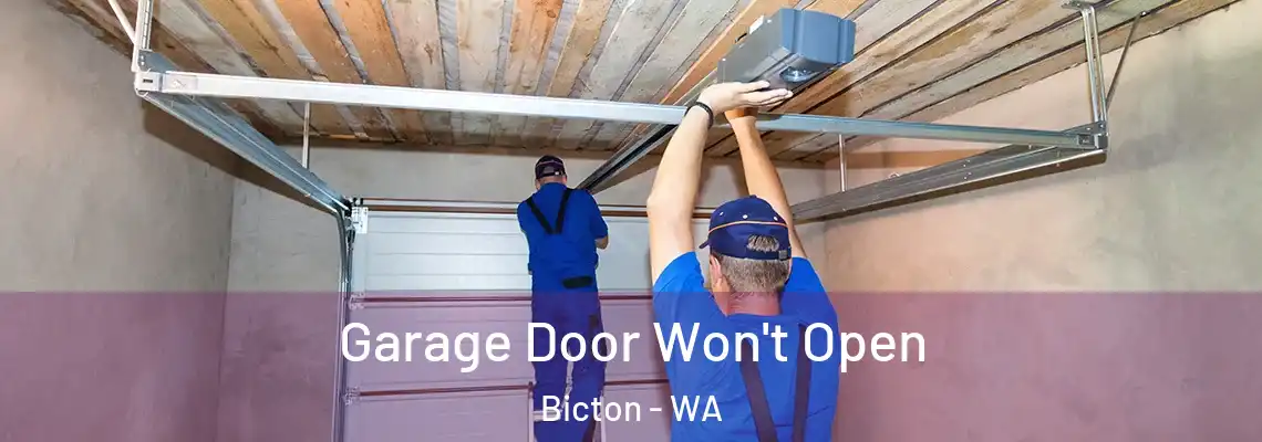 Garage Door Won't Open Bicton - WA