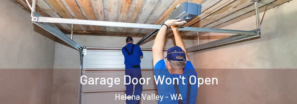  Garage Door Won't Open Helena Valley - WA