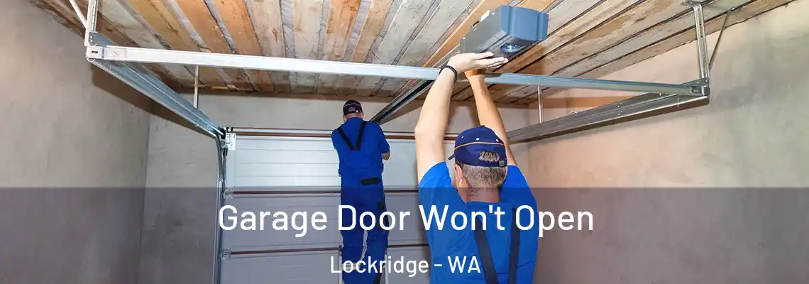 Garage Door Won't Open Lockridge - WA