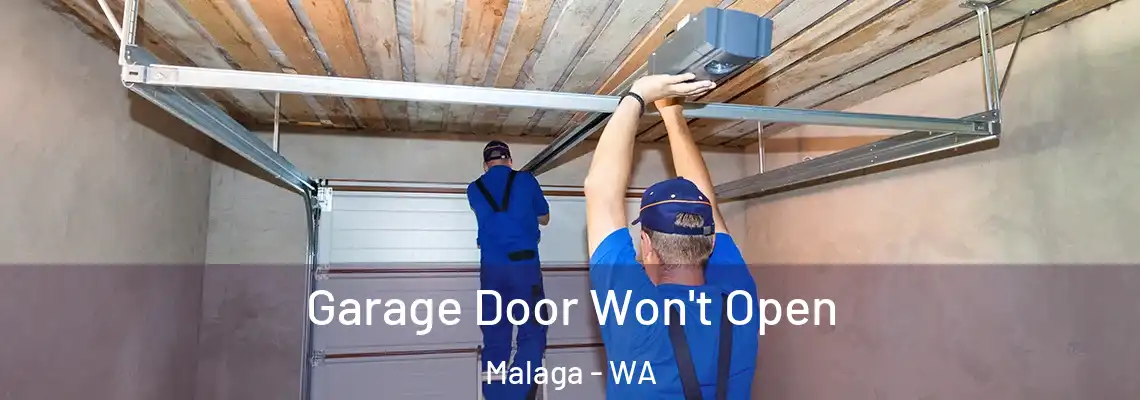 Garage Door Won't Open Malaga - WA