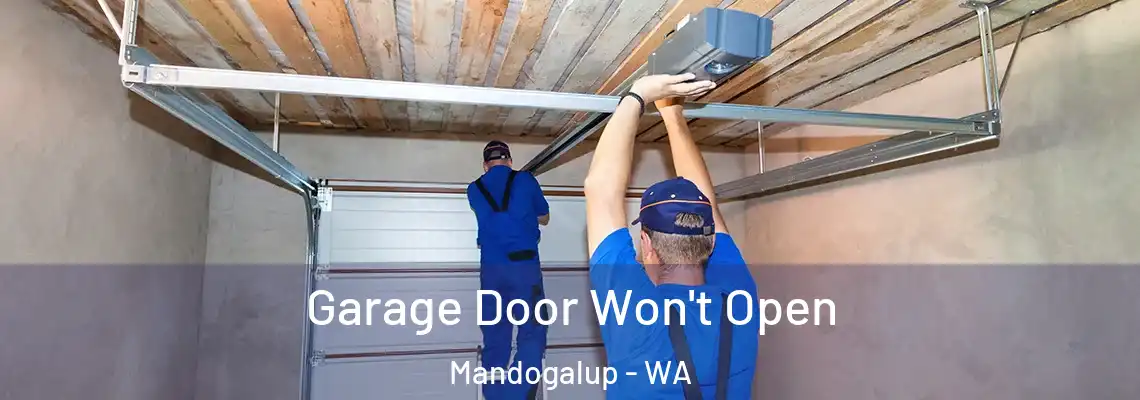 Garage Door Won't Open Mandogalup - WA