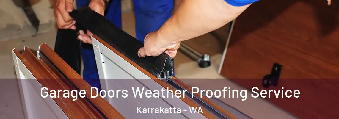 Garage Doors Weather Proofing Service Karrakatta - WA