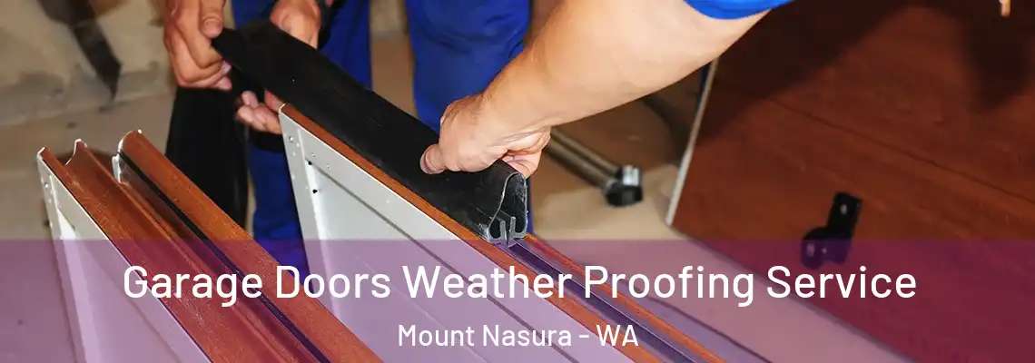 Garage Doors Weather Proofing Service Mount Nasura - WA