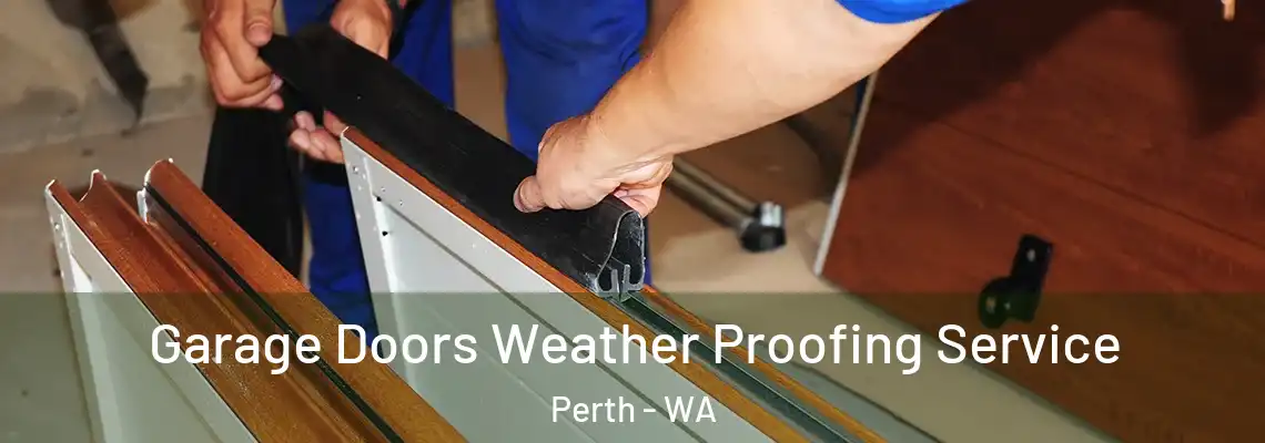 Garage Doors Weather Proofing Service Perth - WA