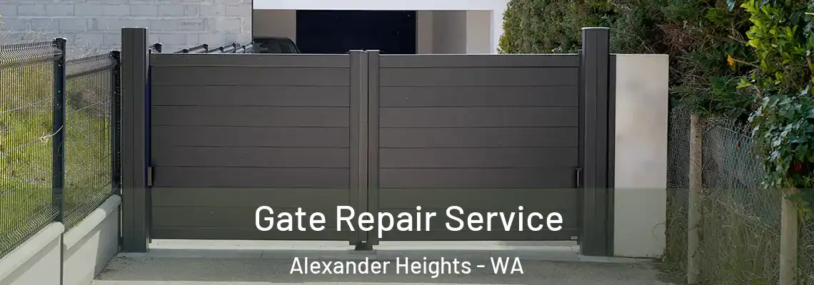  Gate Repair Service Alexander Heights - WA