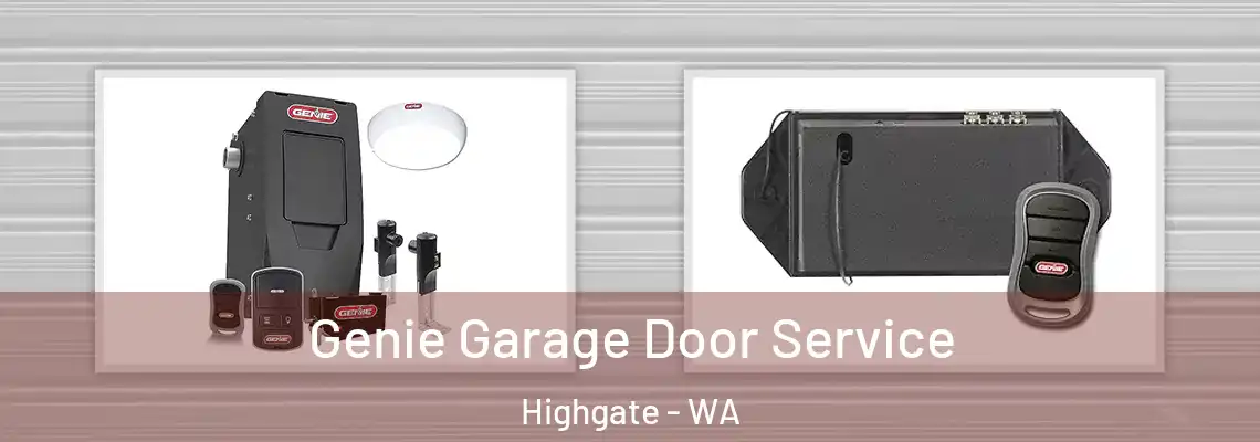 Genie Garage Door Service Highgate - WA