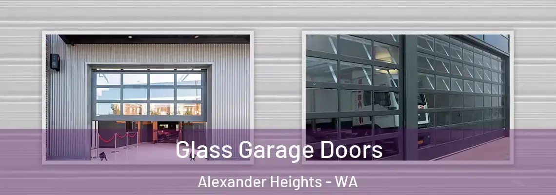 Glass Garage Doors Alexander Heights - WA