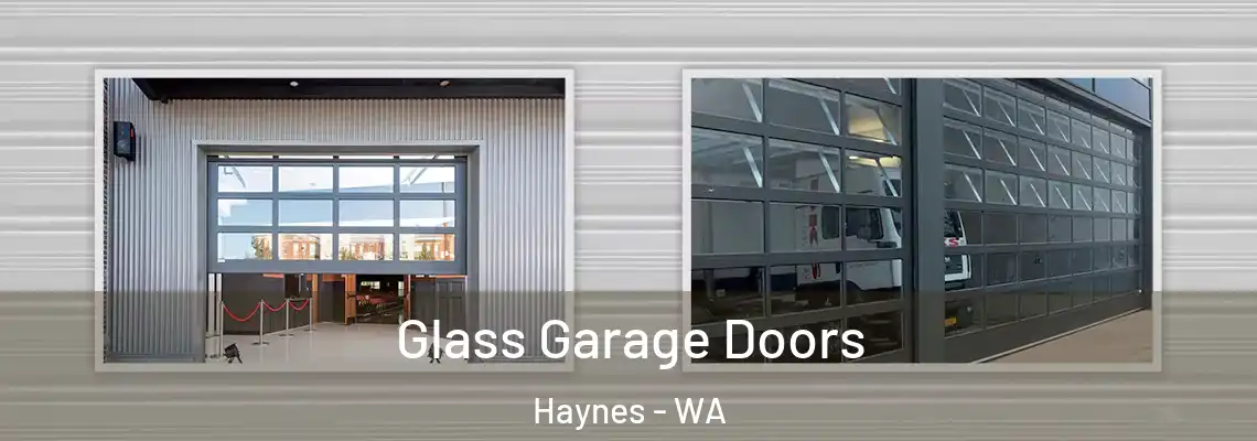 Glass Garage Doors Haynes - WA