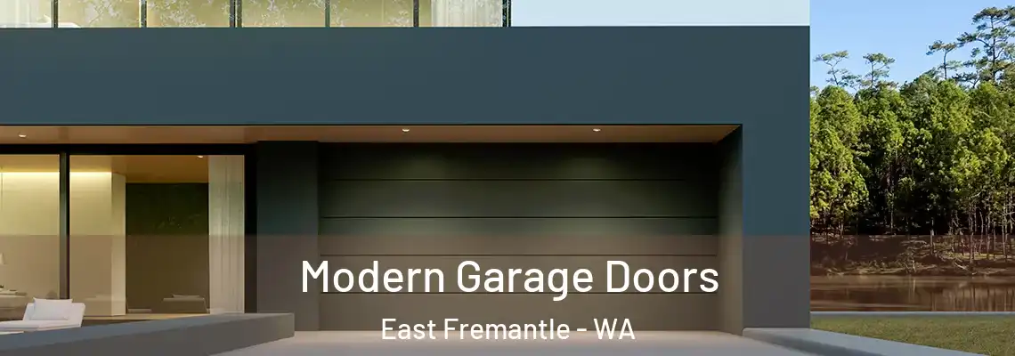 Modern Garage Doors East Fremantle - WA