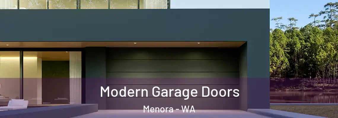 Modern Garage Doors Menora - WA