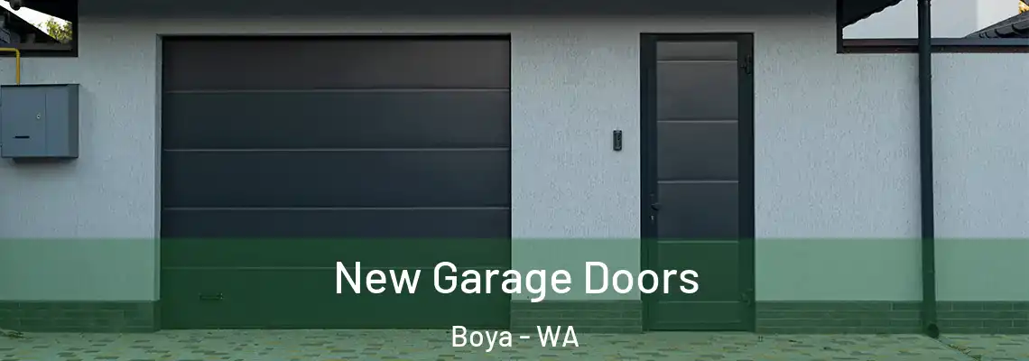 New Garage Doors Boya - WA