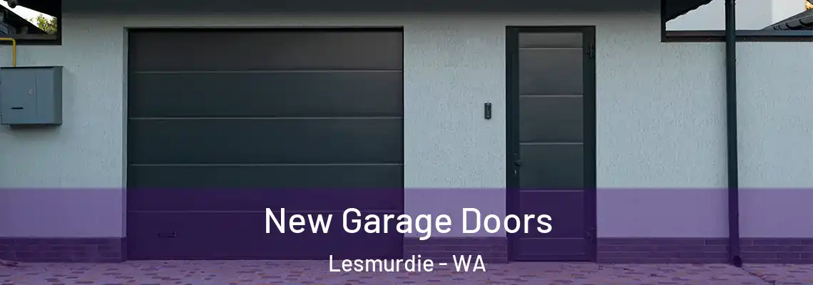 New Garage Doors Lesmurdie - WA