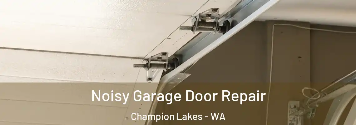 Noisy Garage Door Repair Champion Lakes - WA