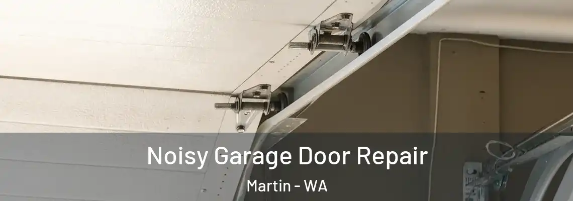 Noisy Garage Door Repair Martin - WA