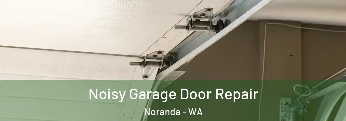 Noisy Garage Door Repair Noranda - WA