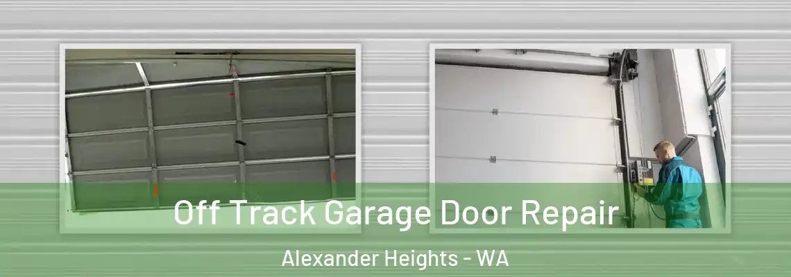 Off Track Garage Door Repair Alexander Heights - WA