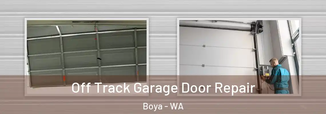 Off Track Garage Door Repair Boya - WA