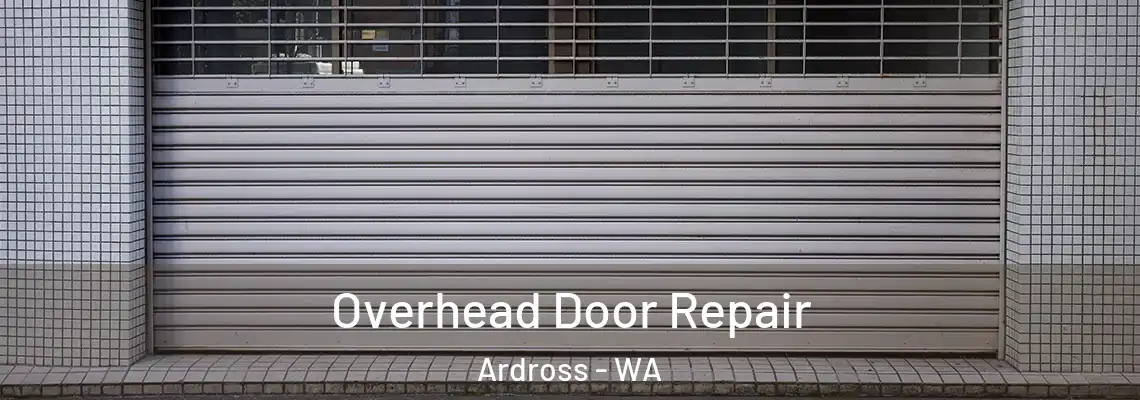 Overhead Door Repair Ardross - WA