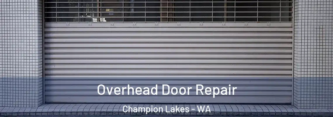 Overhead Door Repair Champion Lakes - WA