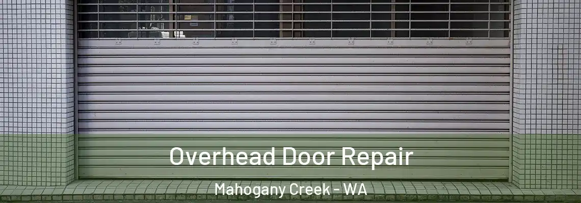 Overhead Door Repair Mahogany Creek - WA