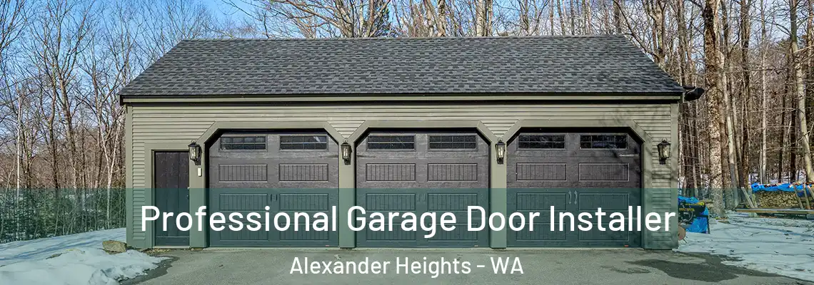 Professional Garage Door Installer Alexander Heights - WA