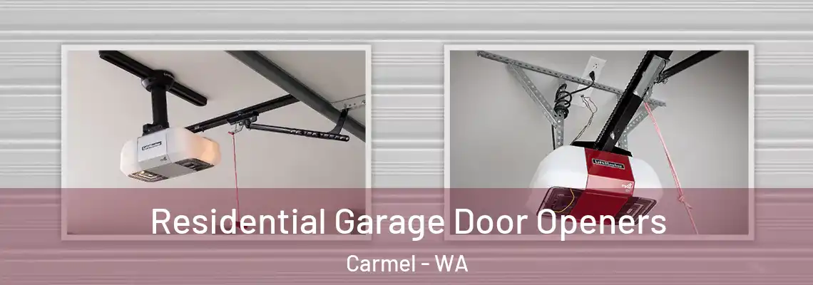 Residential Garage Door Openers Carmel - WA