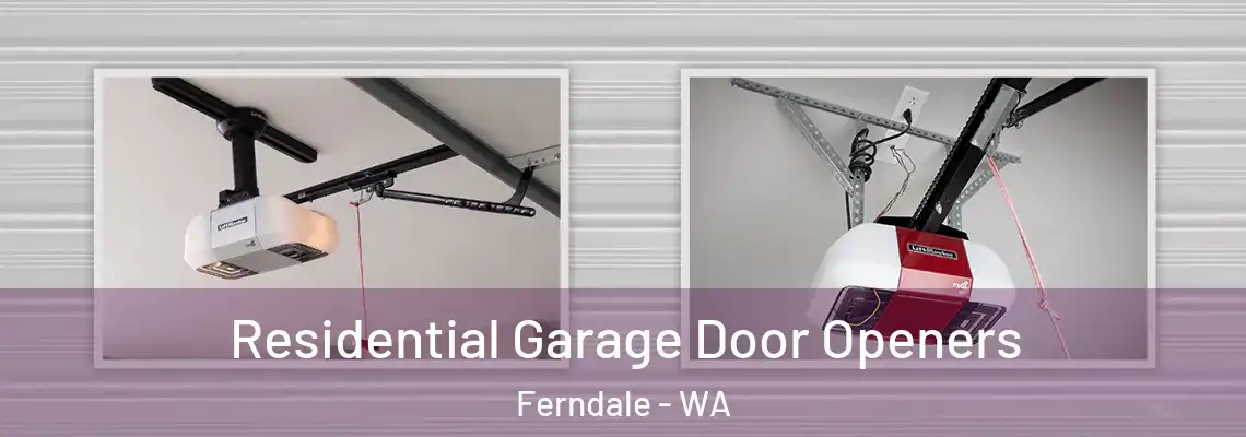 Residential Garage Door Openers Ferndale - WA