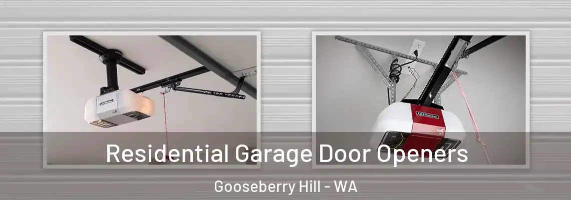 Residential Garage Door Openers Gooseberry Hill - WA